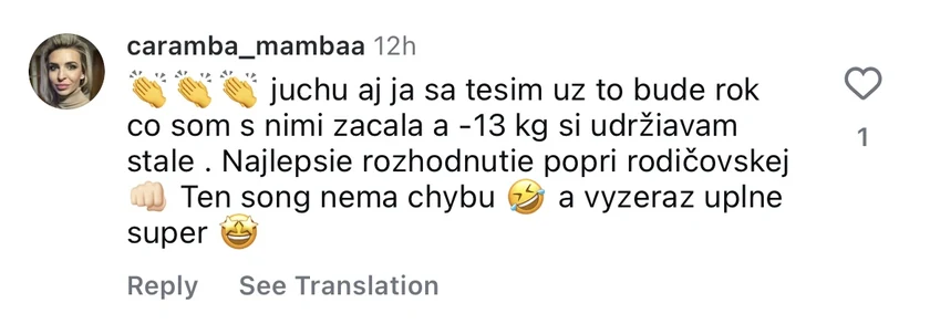 Komentár z komunity Zanzisan na Facebooku (1)