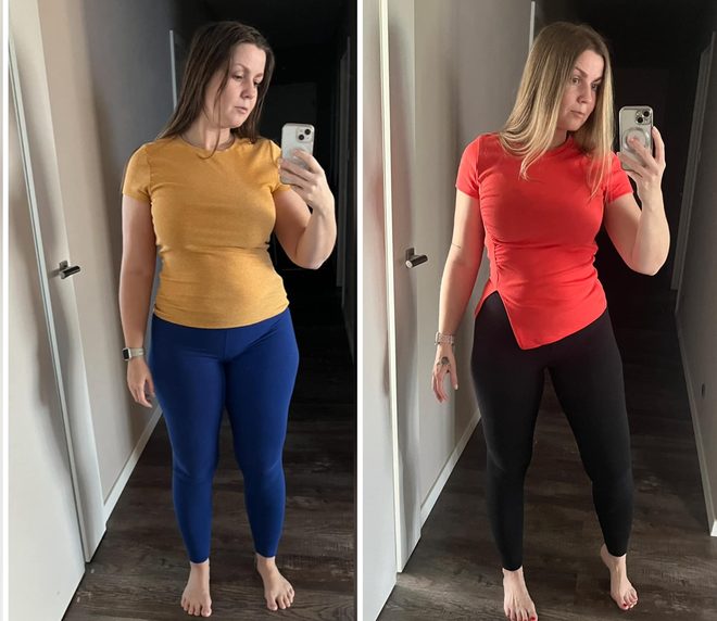 Premena – Beáta pred a po, mínus 9 kg
