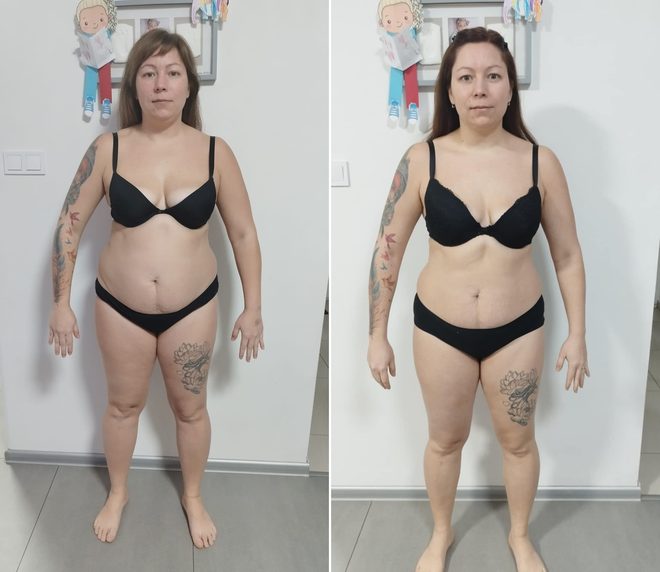 Premena – Jana pred a po, mínus 8,5 kg