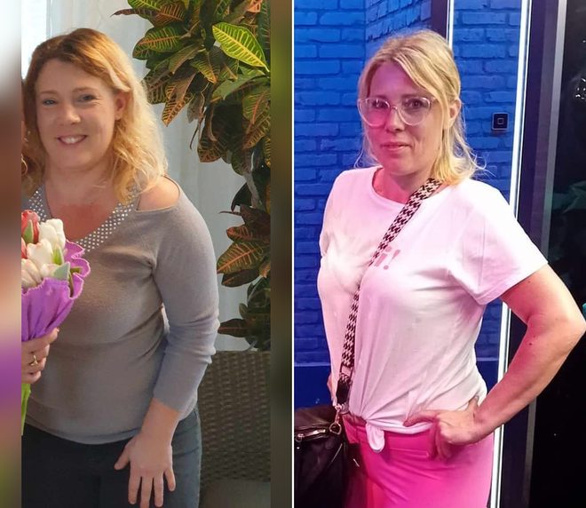 Premena – Karin pred a po, mínus 13 kg