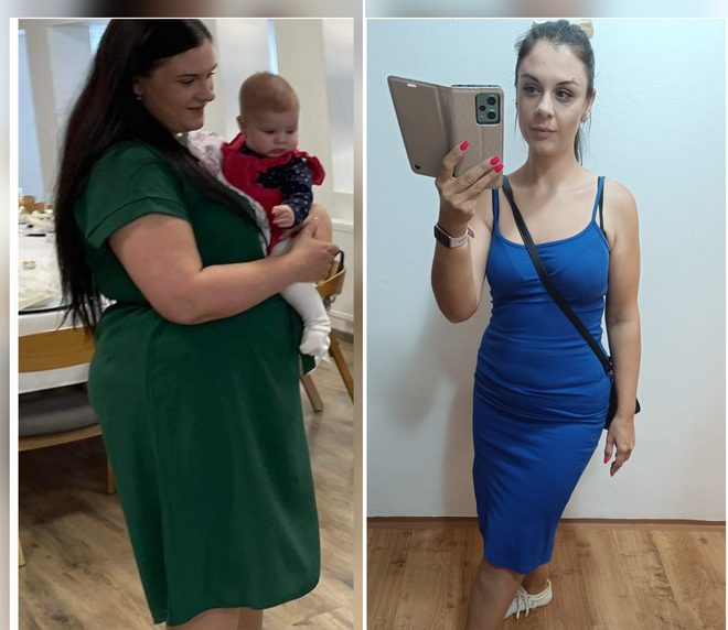 Premena – Miroslava pred a po, mínus 32 kg