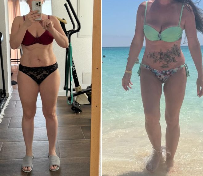 Premena – Petra pred a po, mínus 13 kg