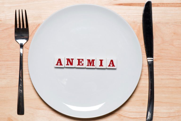 nedostatok železa anemia