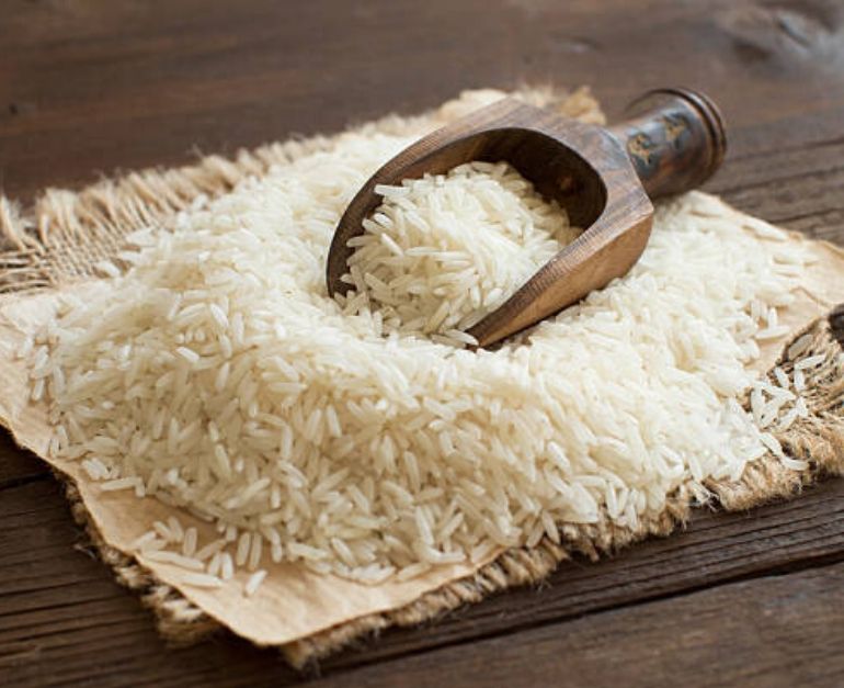 šampiňónová omáčka, Šampiňónová omáčka s kešu a basmati ryžou