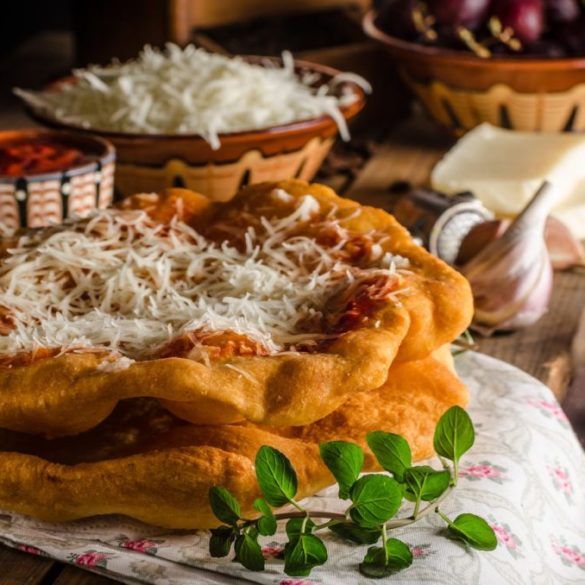 lango&scaron;e, Lango&scaron;e – fit recept