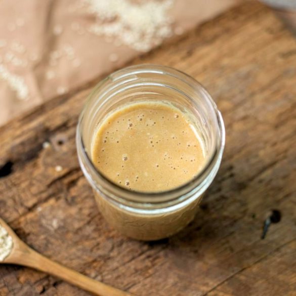 Tahini recept, Tahini recept na dom&aacute;cu sezamov&uacute; pastu