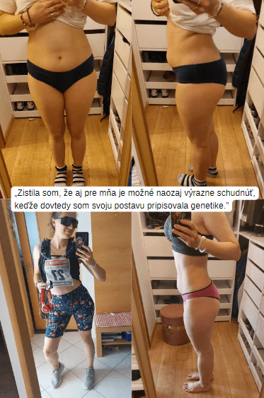 s Fitlaviou, Premeny s Fitlaviou: Aďa schudla v priebehu 10 mesiacov 11 kg