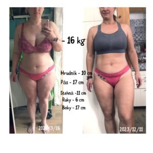 s Fitlaviou, Premeny s Fitlaviou: Martina (-16 kg): Celá výzva prebehla oveľa prirodzenejšie ako som očakávala