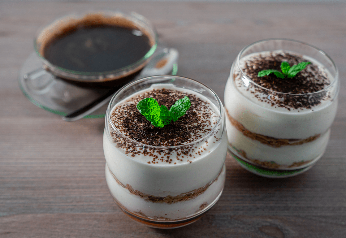 tiramisu, Tiramisu z tvarohu