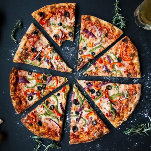 vegetari&aacute;nska pizza z vaječn&yacute;ch bielkov, Vegetari&aacute;nska pizza z vaječn&yacute;ch bielkov