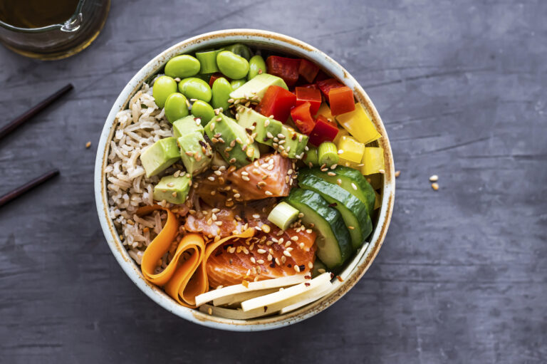 https://www.freepik.com/free-photo/salmon-poke-bowl-flat-lay-photography_16011773.htm#fromView=search&page=1&position=2&uuid=8251b779-6adc-48ae-b211-99a705845ade