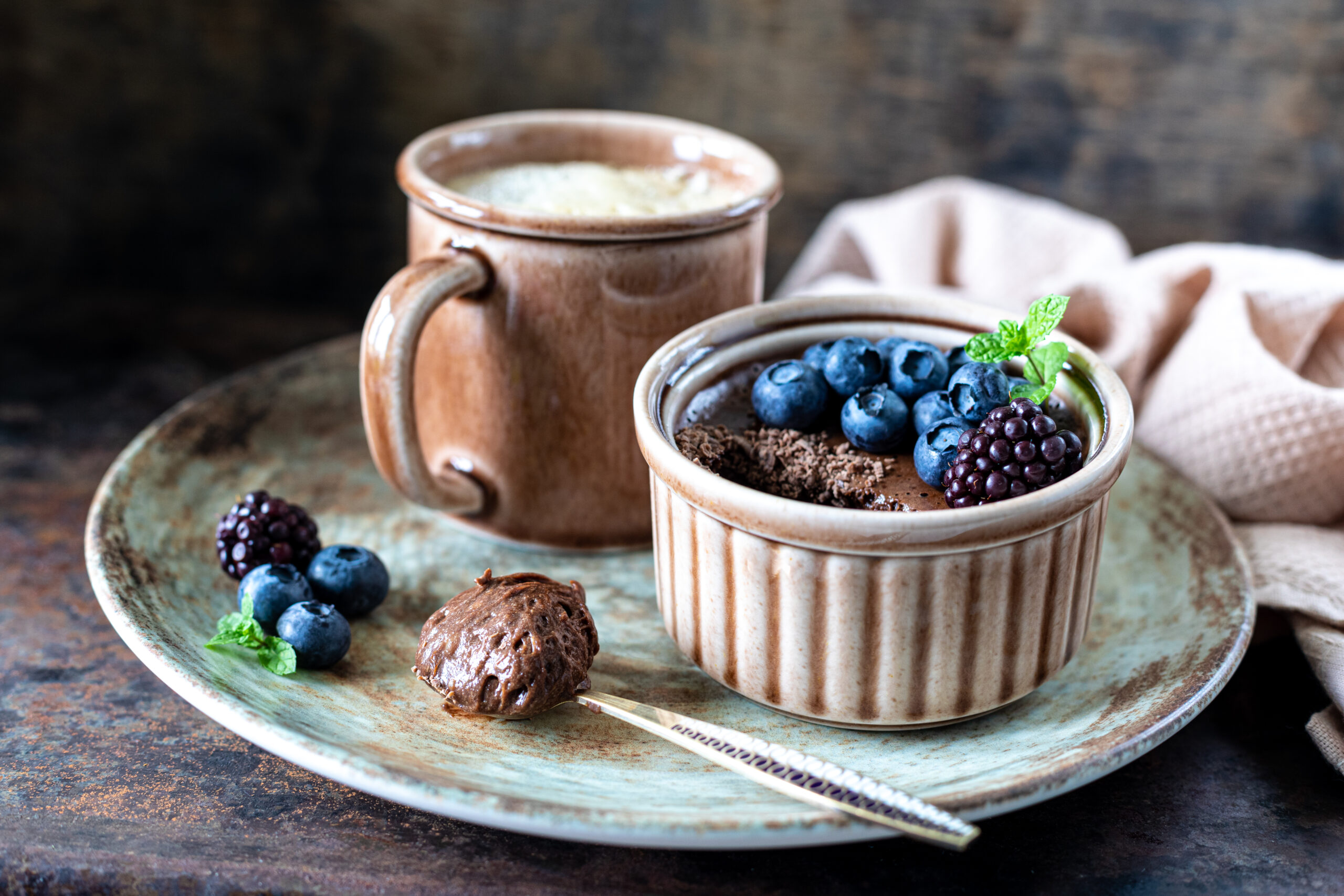 perníkový mug cake, Sladká rýchlovka – Perníkový mug cage s čokoládou