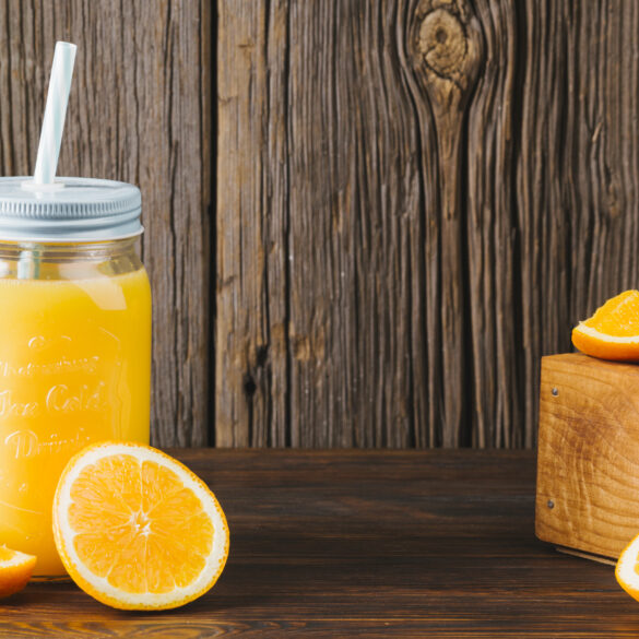 pomarančov&eacute; smoothie, Pomarančov&eacute; smoothie nabit&eacute; vitam&iacute;nmi a antioxidantmi