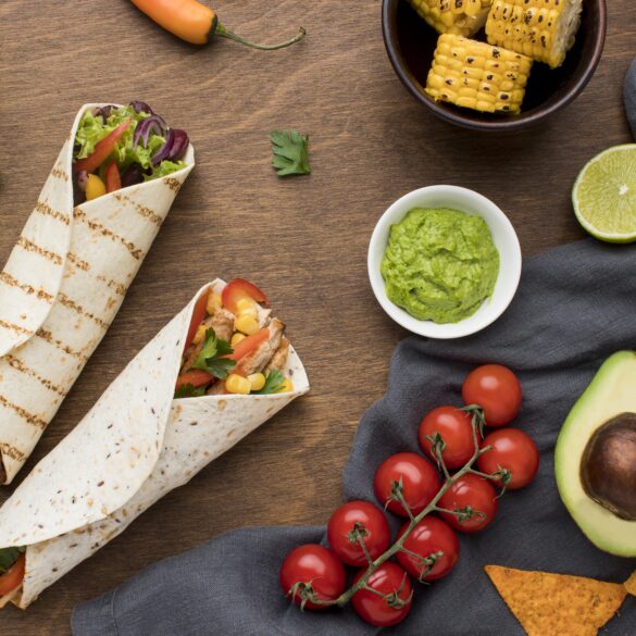 tortilla s avok&aacute;dom, R&yacute;chla tortilla s avok&aacute;dom &ndash; hotov&aacute; za 5 min&uacute;t!